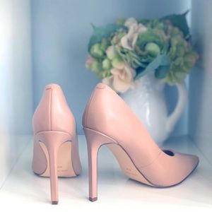 3.5" Nude Pump- Leather- Nine West- BRAND NEW